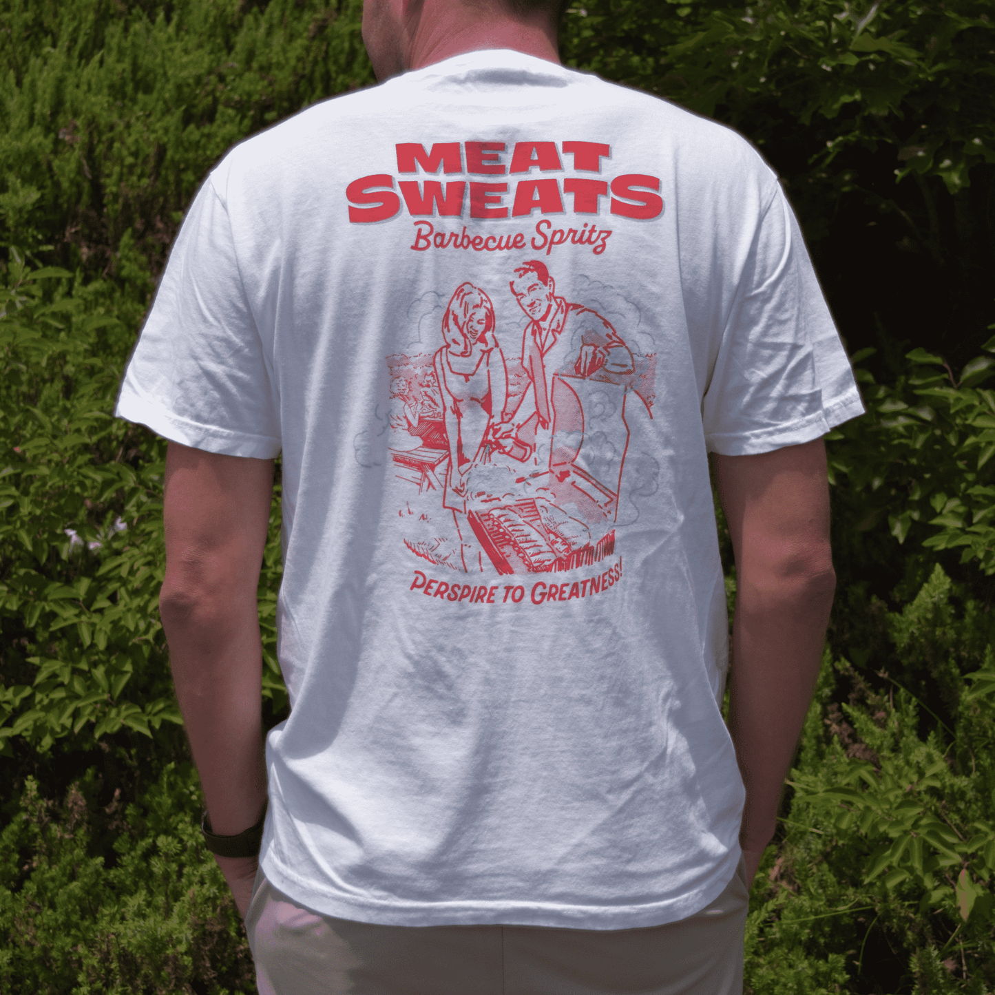 Summer Logo Short Sleeve Comfort Colors Pocket T-Shirt- White