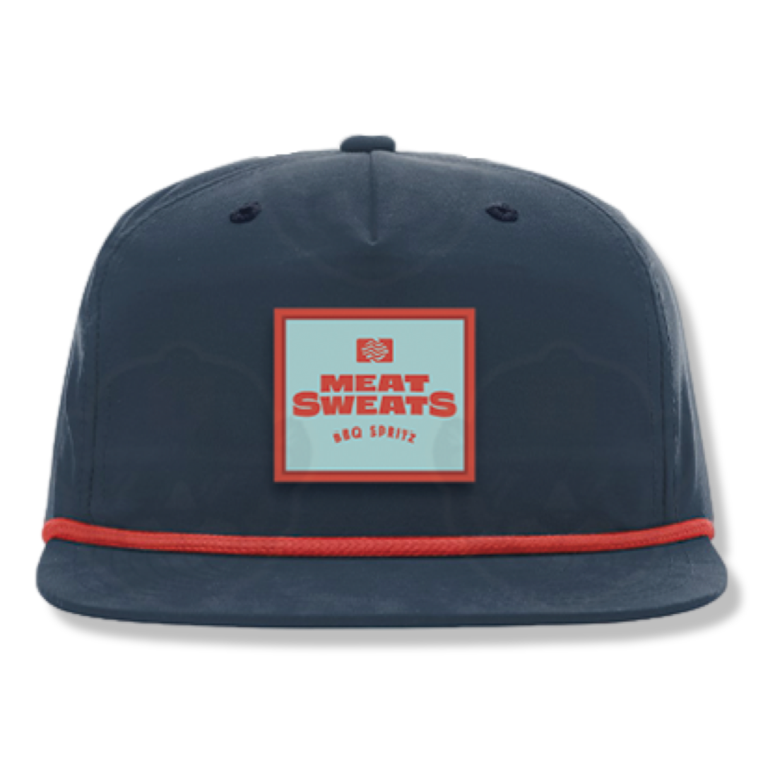 Richardson Umpqua Logo Hat- Navy/Red- **PRE-ORDER** – Meat Sweats