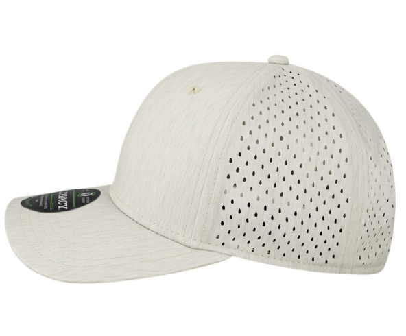 Legacy REMPA Performance Hat with Logo-Eco Sand/Navy- **PRE-ORDER**