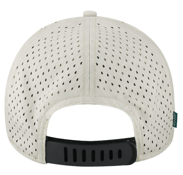 Legacy REMPA Performance Hat with Logo-Eco Sand/Navy- **PRE-ORDER**