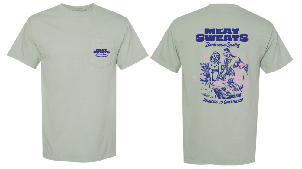 Summer Logo Short Sleeve Comfort Colors Pocket T-Shirt- Bay