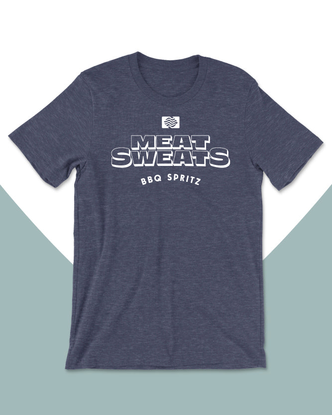 NAVY LOGO TEE