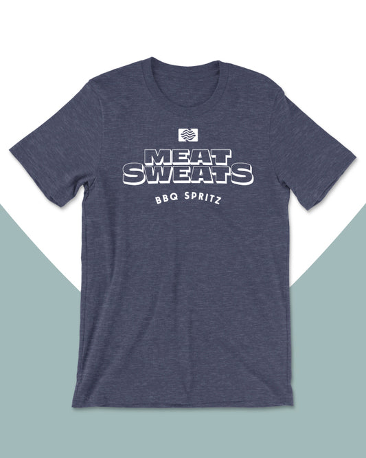 NAVY LOGO TEE