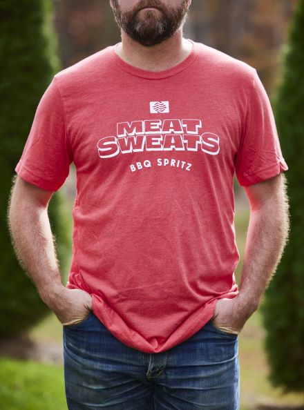 RED LOGO TEE