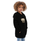 Meat Sweats Kids Fleece Hoodie - Black Back