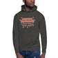 Meat Sweatshirt Unisex Hoodie - Charcoal Heather Front (Male Model)