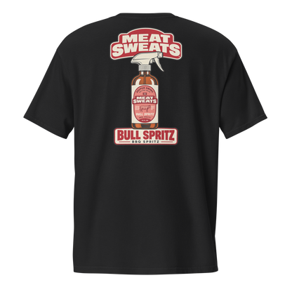 Bull Spritz Unisex garment-dyed pocket t-shirt - Black Back