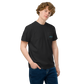 Bird Bath Unisex garment-dyed pocket t-shirt - Black Front
