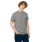 Hog Wash Unisex garment-dyed pocket t-shirt - Grey Front