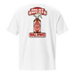 Bull Spritz Unisex garment-dyed pocket t-shirt - White Back