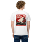 Chain Smoker Unisex garment-dyed pocket t-shirt - White Back