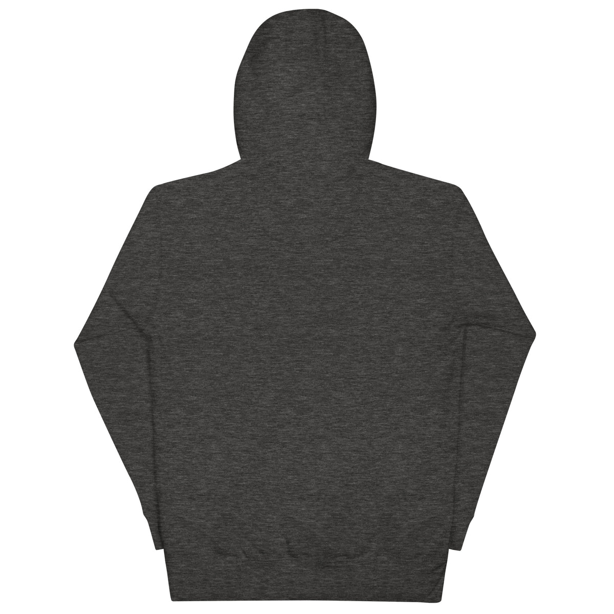 Meat Sweatshirt Unisex Hoodie - Charcoal Heather Back (Flat)