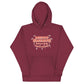 Meat Sweatshirt Unisex Hoodie - Maroon Front (Flat)