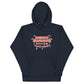 Meat Sweatshirt Unisex Hoodie - Navy Blazer Front (Flat)
