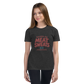 Youth Short Sleeve T-Shirt - Dark Grey Heather Front