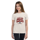 Youth Short Sleeve T-Shirt - Heather Dust Front