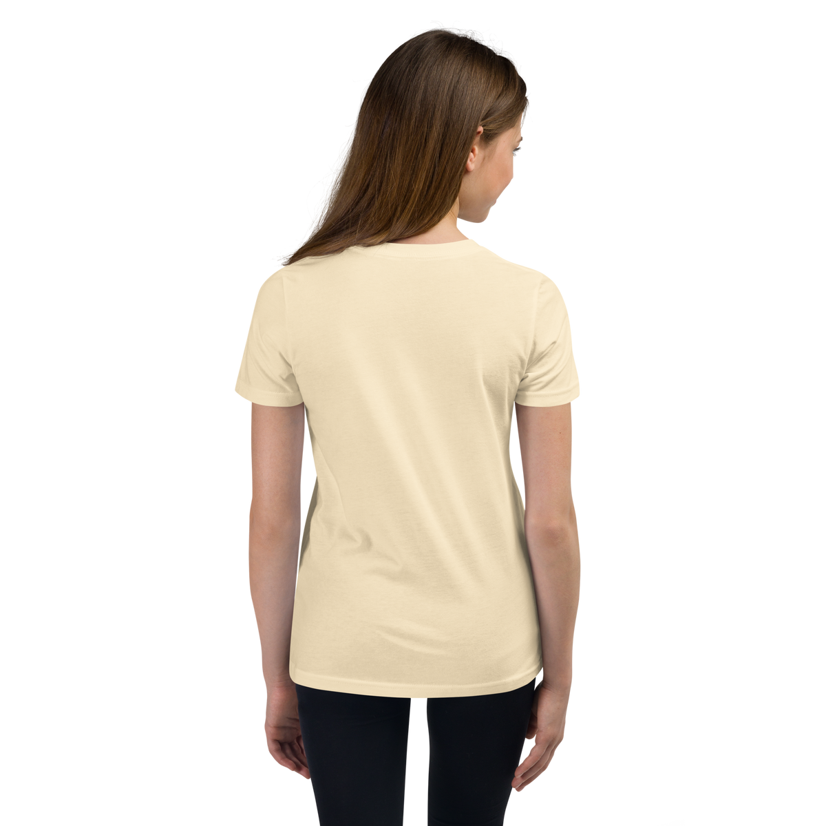 Youth Short Sleeve T-Shirt - Natural Back