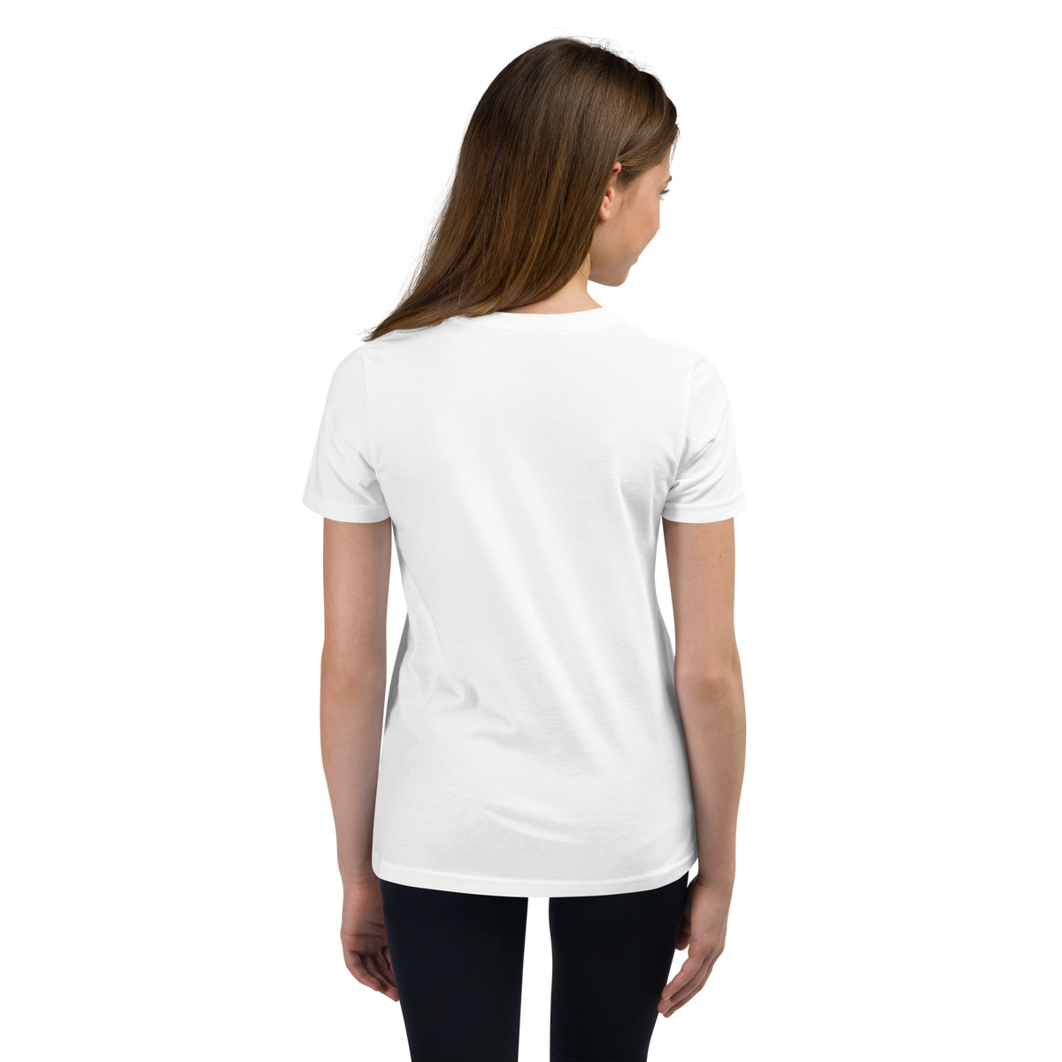 Youth Short Sleeve T-Shirt - White Back