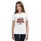 Youth Short Sleeve T-Shirt - White Front
