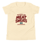 Youth Short Sleeve T-Shirt - Natural Front (Female Model)