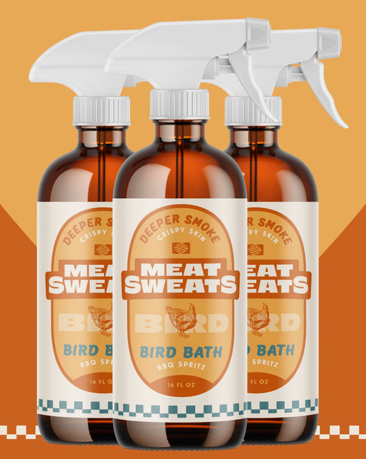 BIRD BATH BBQ SPRITZ TRIO Meat Sweats